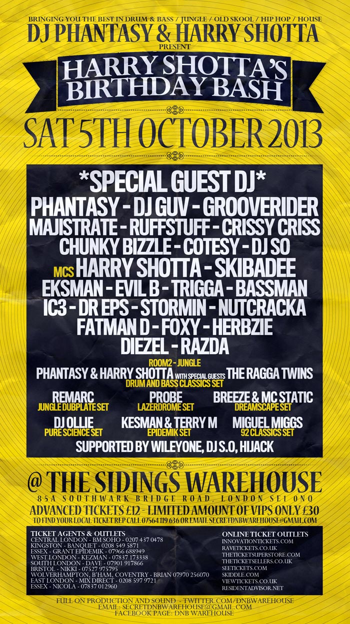 Harry Shotta Warehouse