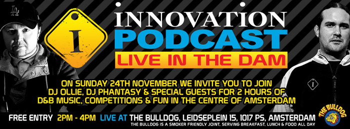 Innovation Podcast live In The Dam