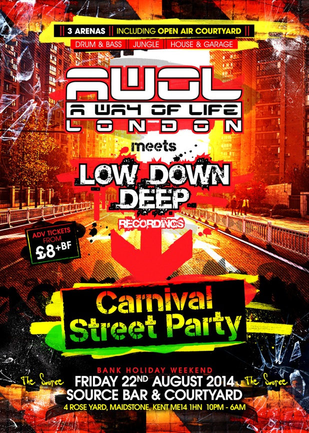 AWOL / Low Down Deep Street Party