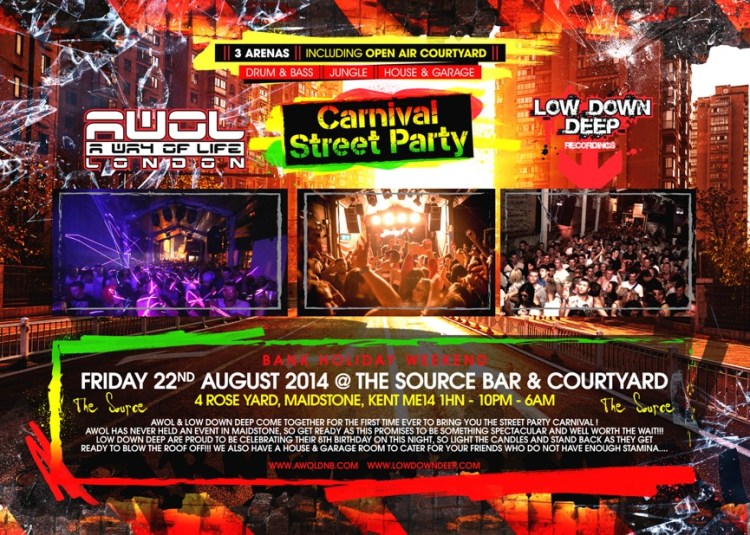 AWOL / Low Down Deep Street Party