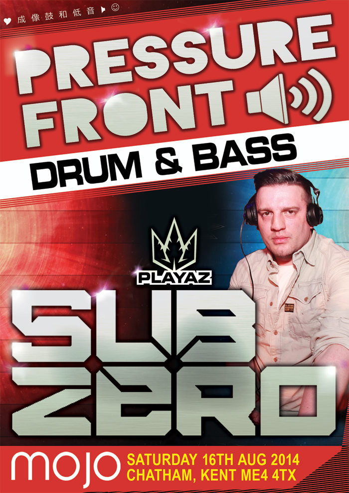 Pressure Front @ Mojo 16th August 2014
